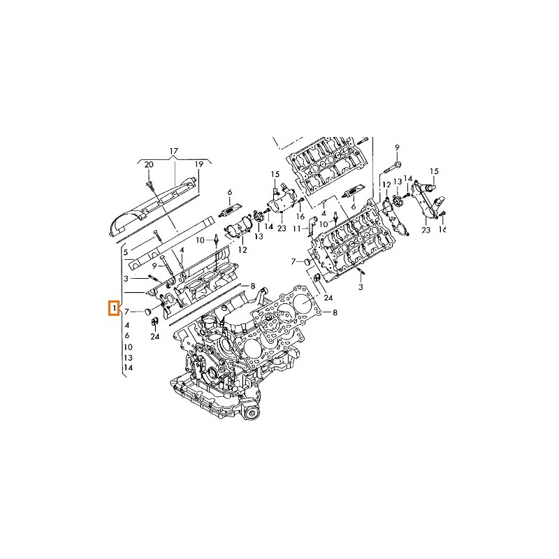 Recambio de culata para audi a4 b6 avant (8e5) 2.5 tdi referencia OEM IAM 06C103068Q 06C103068QX 