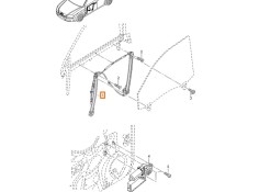 Recambio de elevalunas delantero izquierdo para audi a4 b6 avant (8e5) 2.5 tdi referencia OEM IAM 8E0837461C  