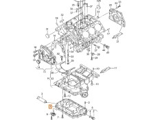 Recambio de carter para audi a4 b6 avant (8e5) 2.5 tdi referencia OEM IAM 06C103604C  