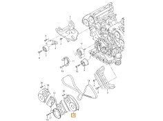 Recambio de moldura para audi a4 b6 avant (8e5) 2.5 tdi referencia OEM IAM 06C109123C  