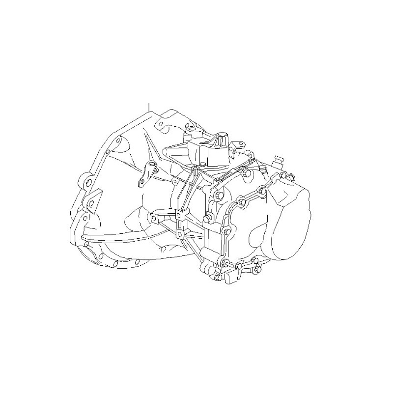 Recambio de caja cambios para daewoo kalos (klas) 1.4 referencia OEM IAM   