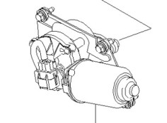 Recambio de motor limpia delantero para daewoo kalos (klas) 1.4 referencia OEM IAM 96540501  