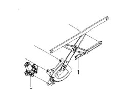 Recambio de elevalunas delantero derecho para daewoo kalos (klas) 1.4 referencia OEM IAM 96541738  