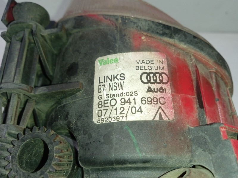 Recambio de faro antiniebla izquierdo para audi a4 b6 avant (8e5) 2.5 tdi referencia OEM IAM 8E0941699C  