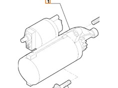 Recambio de motor de arranque para fiat panda / panda classic (169_) 1.3 d multijet (169.axc1a) referencia OEM IAM 46823548  