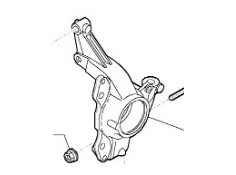 Recambio de mangueta delantera derecha para fiat panda furgoneta/hatchback (169_) 1.3 d multijet referencia OEM IAM 51857224   2