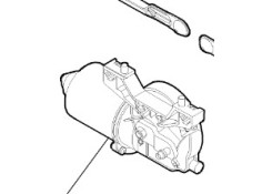 Recambio de motor limpia delantero para fiat panda furgoneta/hatchback (169_) 1.3 d multijet referencia OEM IAM 77362587  