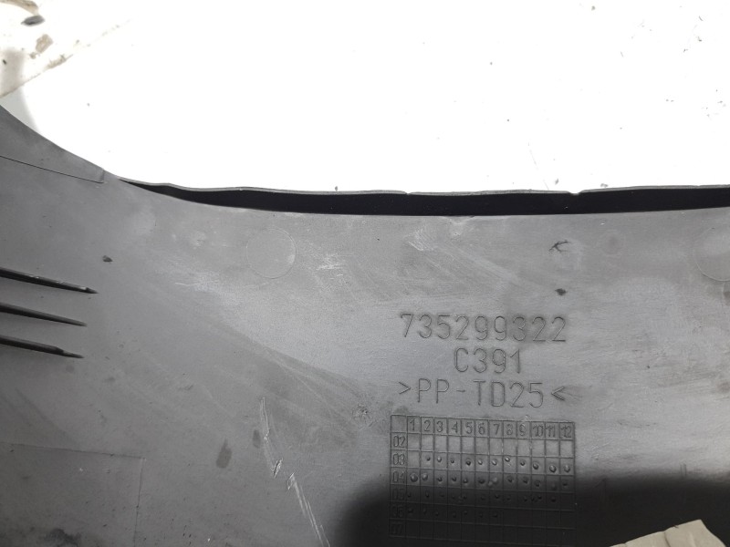 Recambio de moldura para fiat panda furgoneta/hatchback (169_) 1.3 d multijet referencia OEM IAM 735299322  