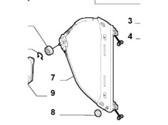 Recambio de elevalunas trasero derecho para fiat panda furgoneta/hatchback (169_) 1.3 d multijet referencia OEM IAM 46803653  