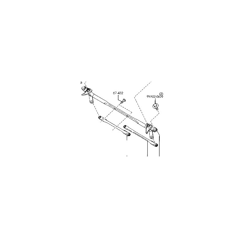 Recambio de soporte para mazda 6 hatchback (gg) 2.0 (gges) referencia OEM IAM GR1L67360  