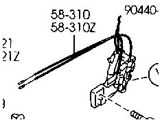 Recambio de cerradura puerta delantera derecha para mazda 6 hatchback (gg) 2.0 (gges) referencia OEM IAM GJ6A58310D  