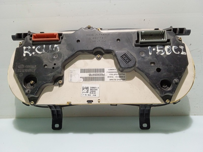Recambio de cuadro instrumentos para renault clio ii (bb_, cb_) 1.5 dci referencia OEM IAM P8200059765  