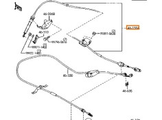 Recambio de varillaje cambio para mazda 6 hatchback (gg) 2.0 (gges) referencia OEM IAM G22C46500G  