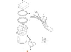 Recambio de aforador para audi a4 b6 avant (8e5) 2.5 tdi referencia OEM IAM 8E0919050AE  