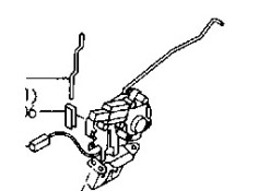 Recambio de cerradura maletero / porton para mazda 6 hatchback (gg) 2.0 (gges) referencia OEM IAM GJ6L62310K  