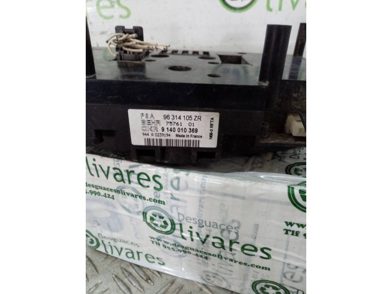 Recambio de mando climatizador para  referencia OEM IAM 96314105ZR  