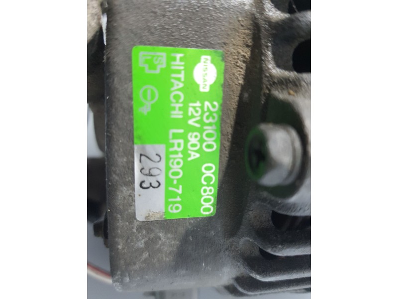 Recambio de alternador para nissan serena c23m referencia OEM IAM 231000C800 CAL20127AS 12060287