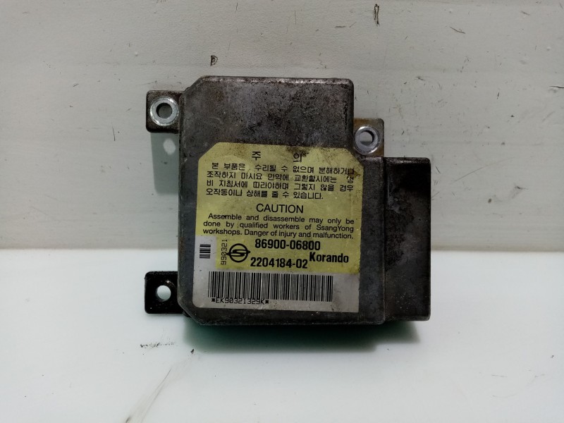 Recambio de centralita airbag para ssangyong korando 2.3 turbodiesel cat referencia OEM IAM 8690006800  