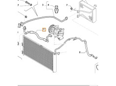 Recambio de tubo para lancia ypsilon (843_) 1.3 d multijet (843.axe11, 843.axe1a) referencia OEM IAM 51802166   2