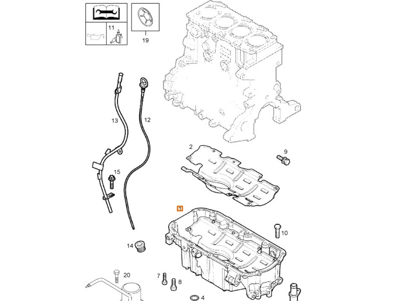 Recambio de carter para opel vectra c (z02) 1.9 cdti (f69) referencia OEM IAM 5652000  