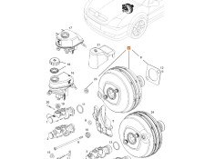 Recambio de servofreno para opel vectra c (z02) 1.9 cdti (f69) referencia OEM IAM 13126710TB 5544000 