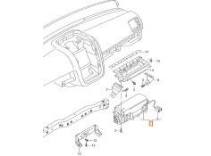 Recambio de airbag delantero derecho para seat toledo iii (5p2) 1.9 tdi referencia OEM IAM 5P0880204E  