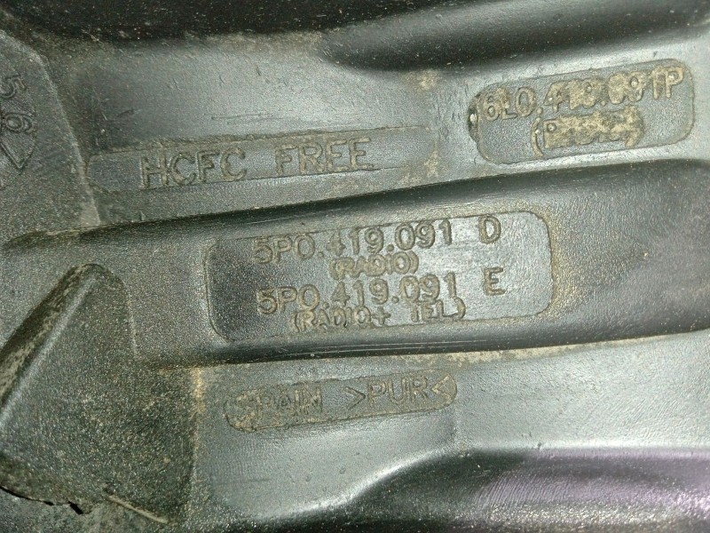 Recambio de volante para seat toledo iii (5p2) 1.9 tdi referencia OEM IAM 5P0419091D 5P0419091E 