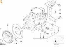 Recambio de bomba inyeccion para bmw 3 (e46) 320 d referencia OEM IAM 13517787562  