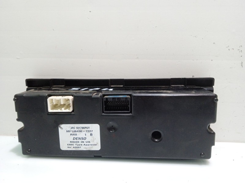 Recambio de mando climatizador para rover serie 75 (rj) referencia OEM IAM JFC101786PUY  