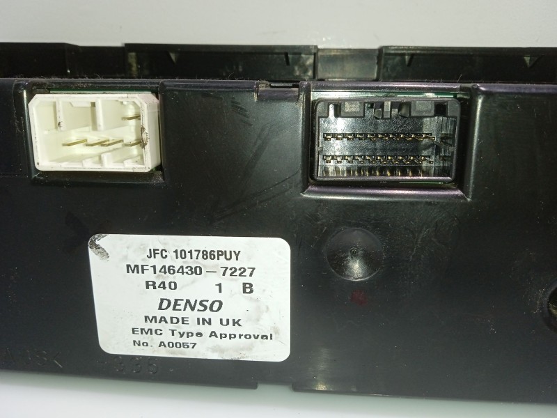 Recambio de mando climatizador para rover serie 75 (rj) referencia OEM IAM JFC101786PUY  