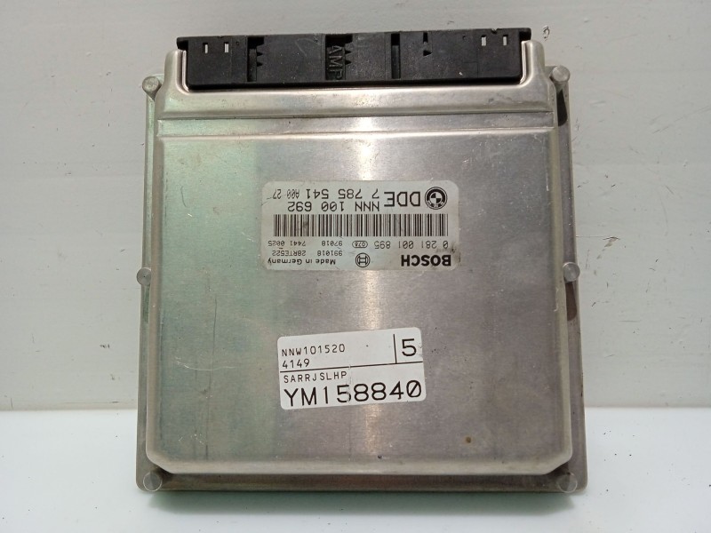 Recambio de centralita motor uce para rover serie 75 (rj) referencia OEM IAM NNN100692 DDE7785541 0281001895