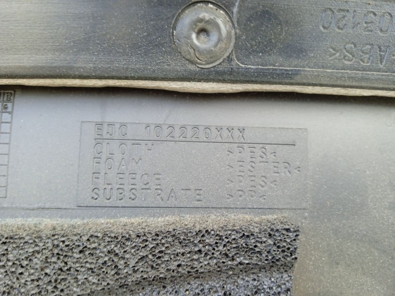 Recambio de guarnecido puerta delantera derecha para rover serie 75 (rj) referencia OEM IAM EJC102230XXX  