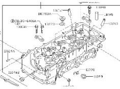 Recambio de culata para nissan micra iii (k12) 1.4 16v referencia OEM IAM 11040BH40A  