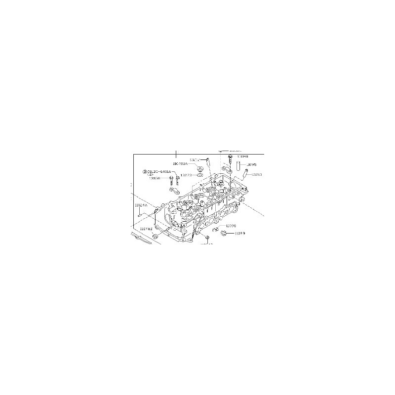 Recambio de culata para nissan micra iii (k12) 1.4 16v referencia OEM IAM 11040BH40A  