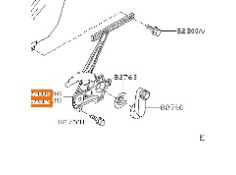 Recambio de elevalunas trasero derecho para nissan micra iii (k12) 1.4 16v referencia OEM IAM 82720AX110  