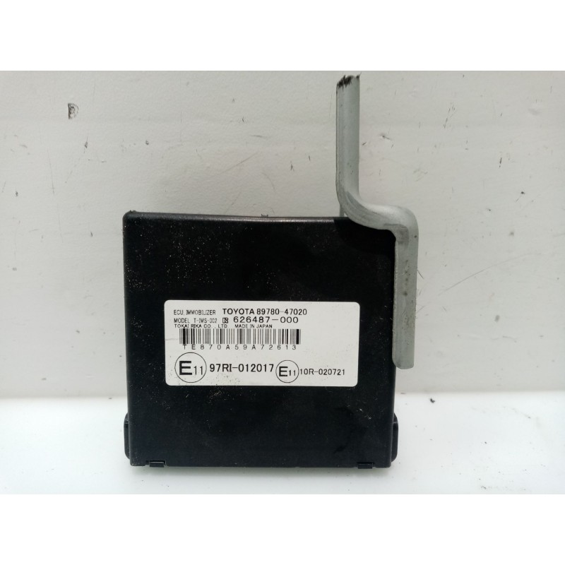 Recambio de modulo electronico para toyota prius (nhw20) 1.5 cat referencia OEM IAM 8978047020  626487000