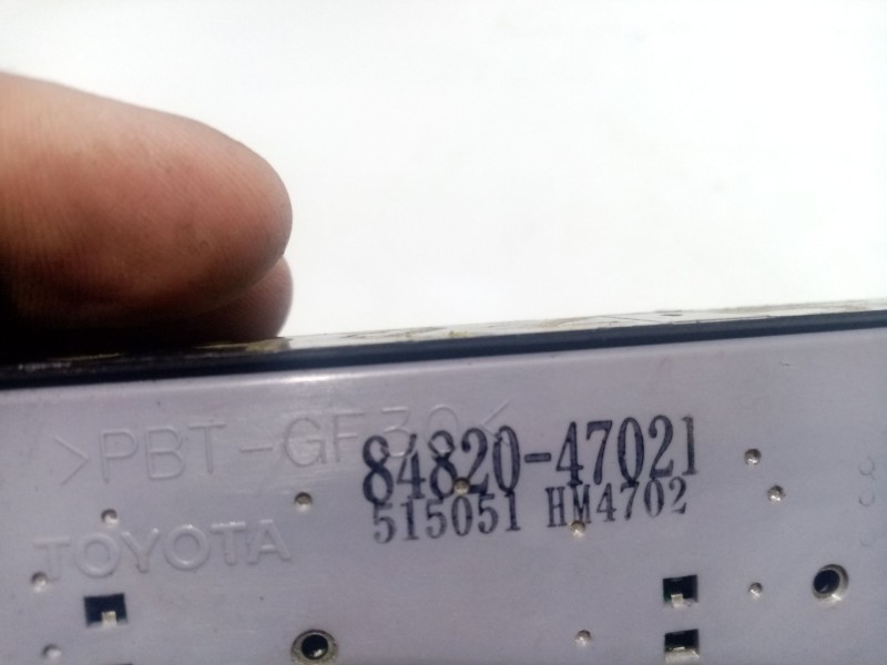 Recambio de interruptor para toyota prius (nhw20) 1.5 cat referencia OEM IAM 8482047021  