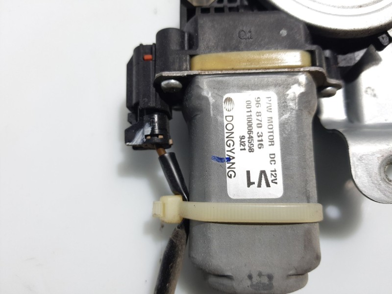 Recambio de elevalunas delantero izquierdo para chevrolet aveo / kalos sedán (t250, t255) 1.4 referencia OEM IAM 96870316  96870