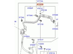 Recambio de tubos aire acondicionado para hyundai i20 i (pb, pbt) 1.1 crdi referencia OEM IAM   