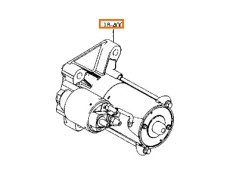 Recambio de motor de arranque para mazda 3 sedán (bk) 1.6 di turbo (bk12y) referencia OEM IAM Y60118400B  