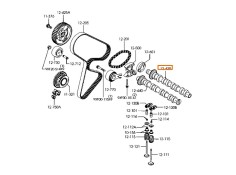 Recambio de arbol de levas para mazda 3 sedán (bk) 1.6 di turbo (bk12y) referencia OEM IAM Y60112421  