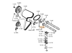 Recambio de arbol de levas para mazda 3 sedán (bk) 1.6 di turbo (bk12y) referencia OEM IAM Y60112441  
