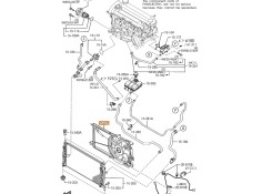 Recambio de electroventilador para mazda 3 sedán (bk) 1.6 di turbo (bk12y) referencia OEM IAM Z60215025C  