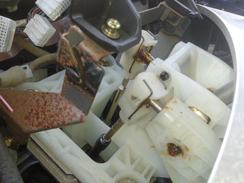 Recambio de varillaje cambio para mitsubishi grandis (na_w) 2.4 mivec (na4w) referencia OEM IAM 2460A012  