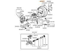 Recambio de servofreno para mitsubishi grandis (na_w) 2.4 mivec (na4w) referencia OEM IAM 4630A014 4630A029 4630A013 / 4630A028