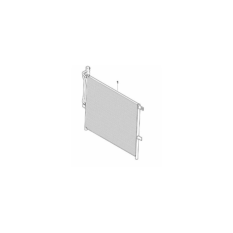 Recambio de condensador aire acondicionado para bmw 3 (e46) 320 d referencia OEM IAM 64538377648  