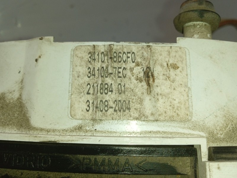 Recambio de cuadro instrumentos para suzuki vitara (et) hdi (se 420hdi) referencia OEM IAM 3410186CF0 7311177E125ES 341007EC