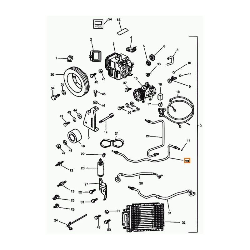 Recambio de tubos aire acondicionado para suzuki vitara (et) hdi (se 420hdi) referencia OEM IAM 9573286CE0  