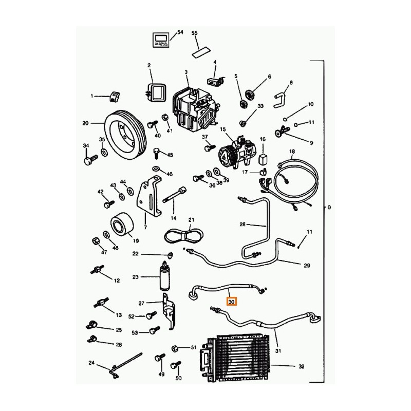 Recambio de tubos aire acondicionado para suzuki vitara (et) hdi (se 420hdi) referencia OEM IAM 9572086CD0  