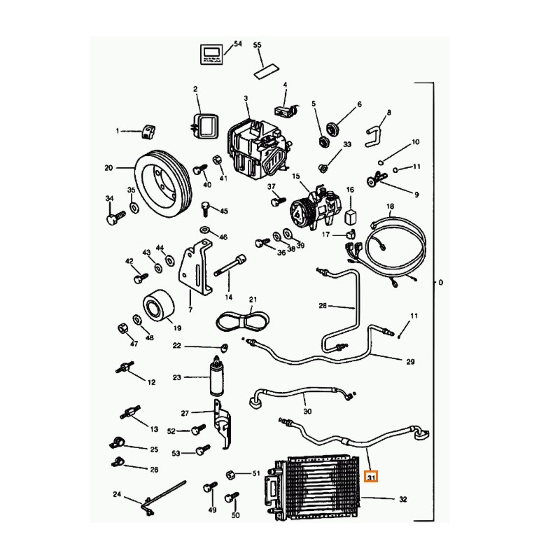 Recambio de tubos aire acondicionado para suzuki vitara (et) hdi (se 420hdi) referencia OEM IAM 9571086CE0  